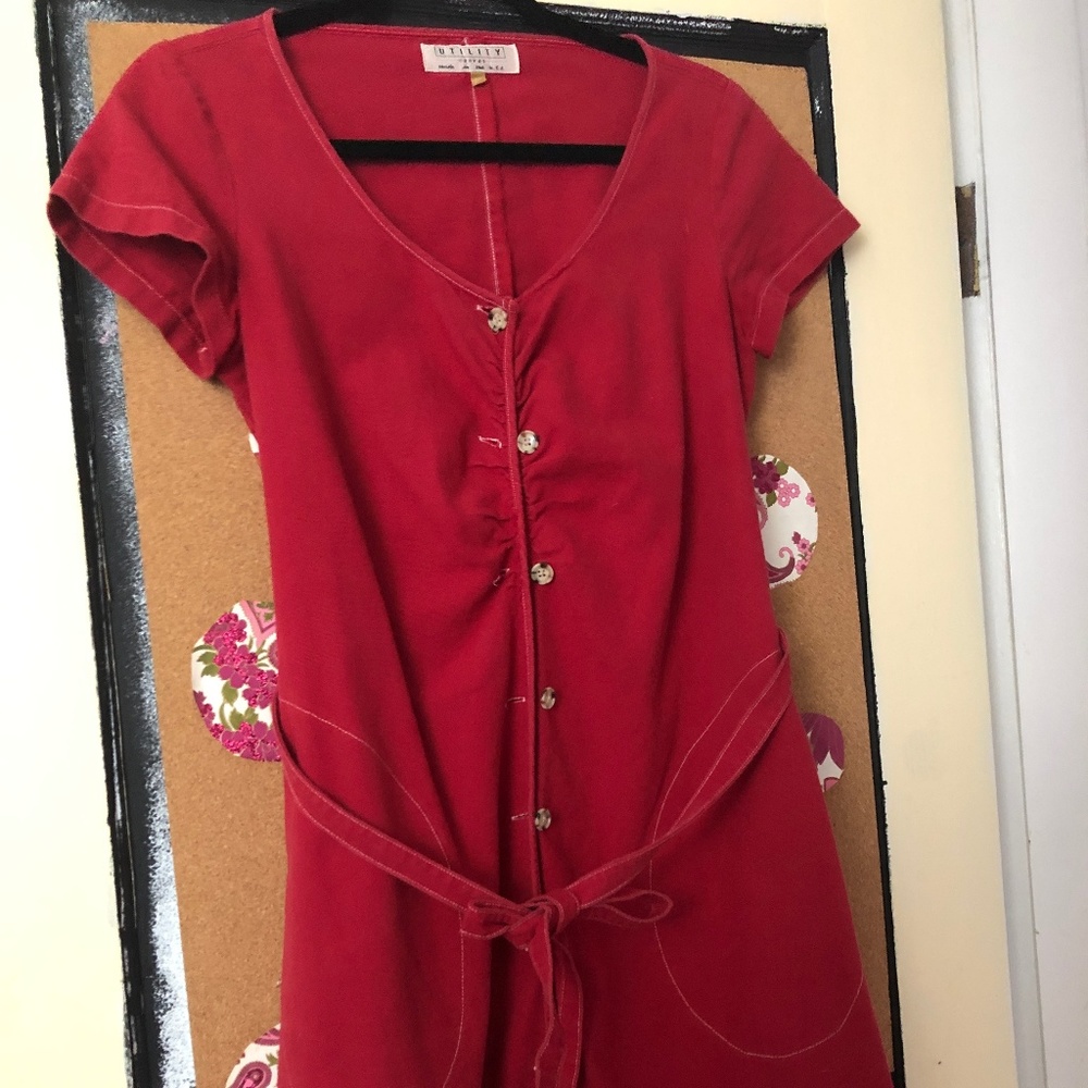 Red Vintage Dress